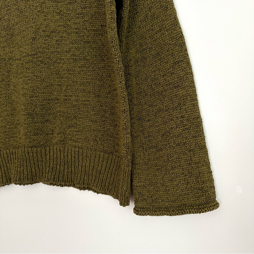 J. Crew Knit Bell Flared Sleeve V-neck Sweater - Picture 7 of 13